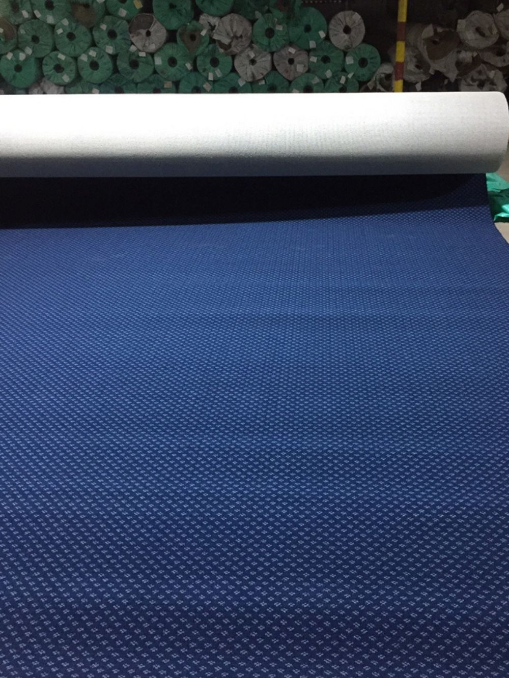 Thảm cuộn BTR-003 xanh K3.66 11 Tham cuon Indo BTR 003